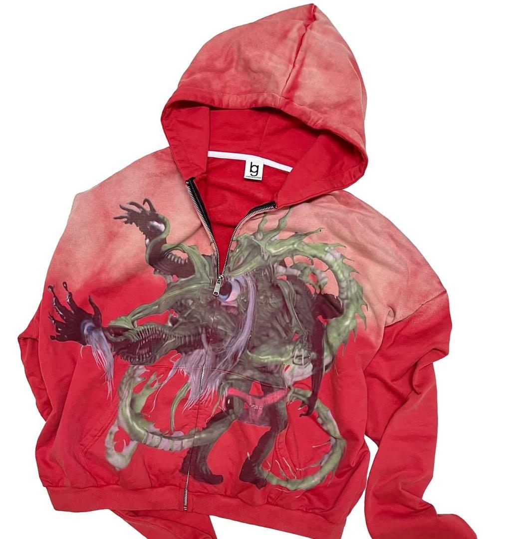 gb mouth van_____ahh コラボ パーカー フーディー