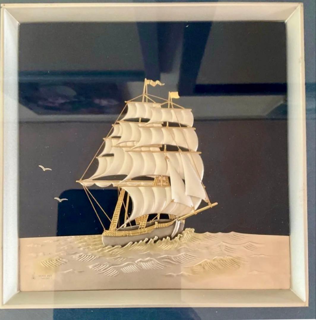 初代 関 武比古 TAKEHIKO SEKI 純銀 額 帆船 7号 作 - メルカリ