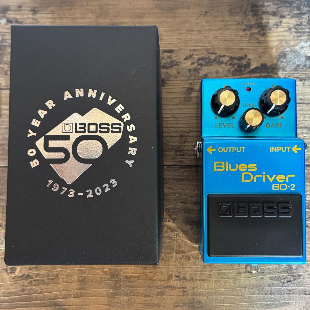 【未使用・保管品】BOSS BD-2 50周年記念モデル限定ブルー 付属品完備