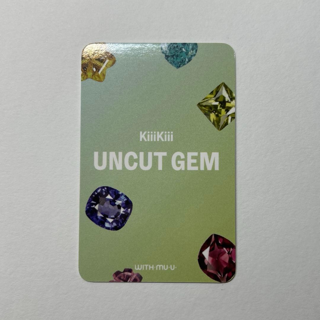 kiiikiii キキ スイ トレカ withmuu オフライン ラキドロ 韓国 - メルカリ