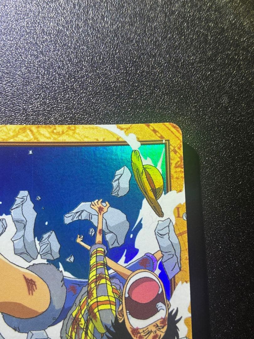 初期 希少 ワンピースカードハイパーバトル ルフィ ゴムゴムのバズーカ