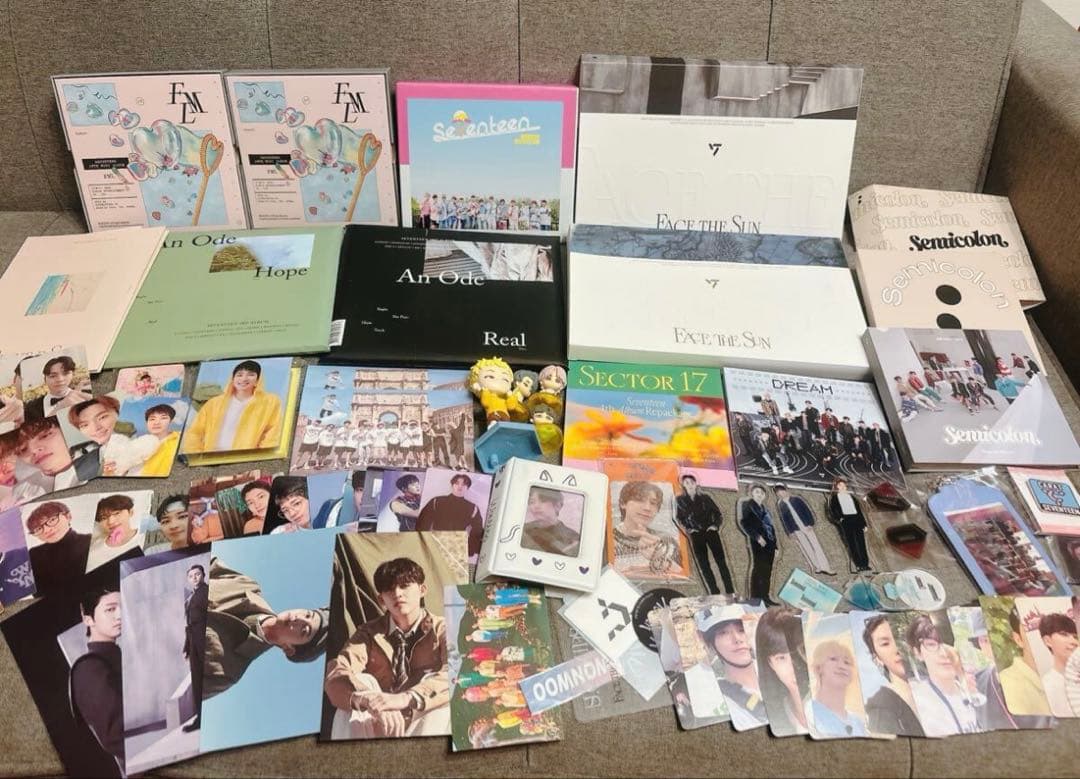 seventeen アクスタ アルバム トレカ すわらせ隊 ポストカード セブチ