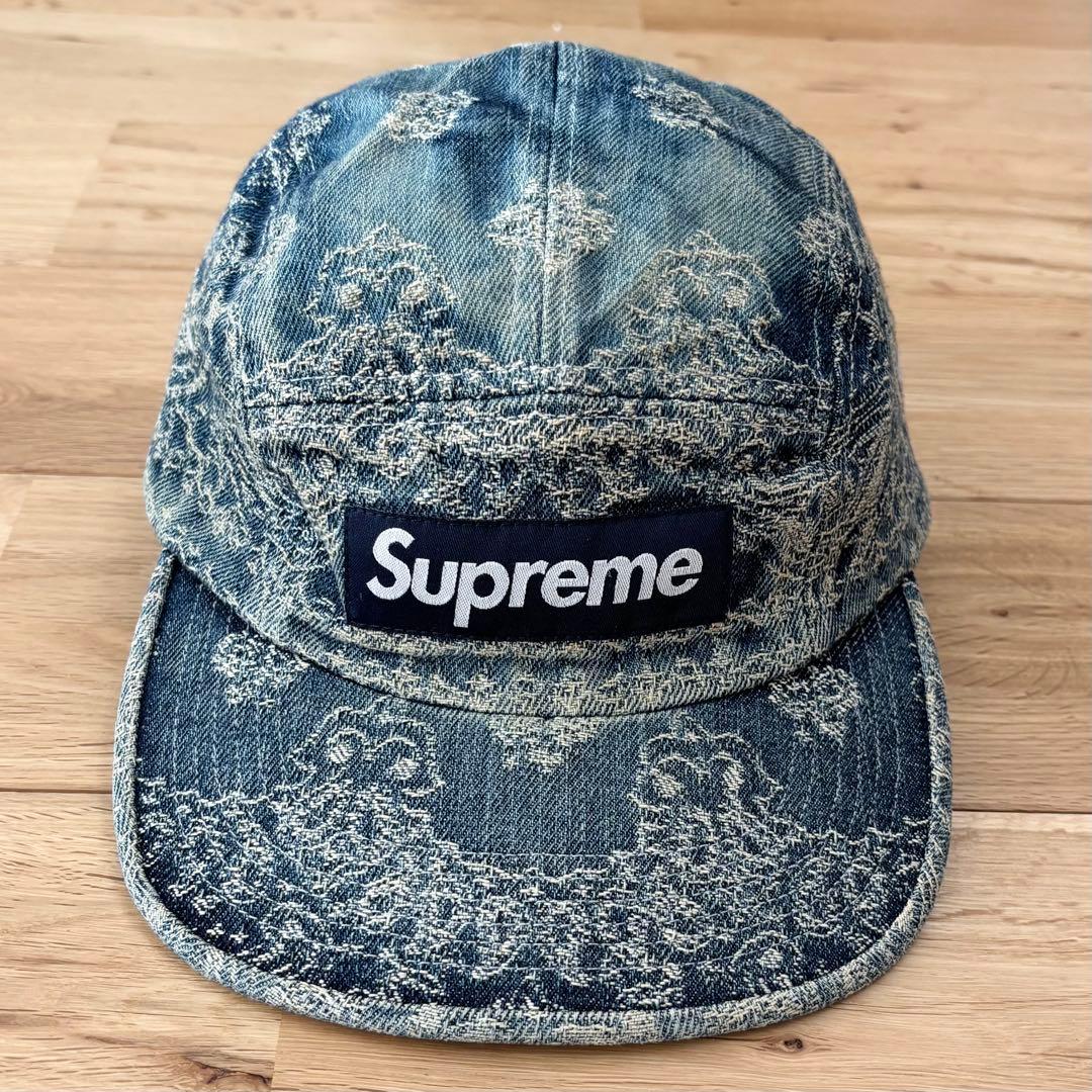 Supreme Bandana Jacquard Denim Camp Cap - メルカリ