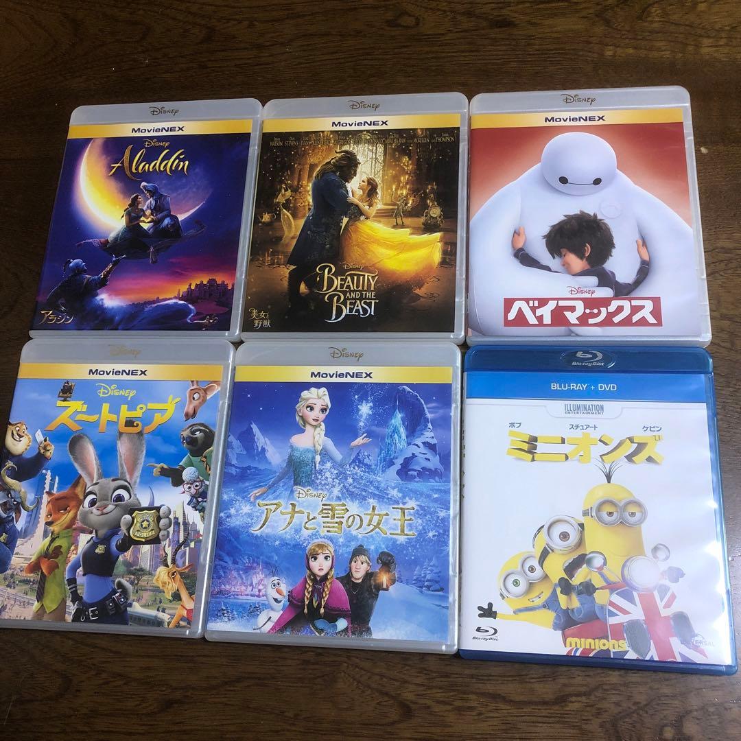 子供喜ぶ！！キッズ映画6作品♤セットです！！ ケース付き。