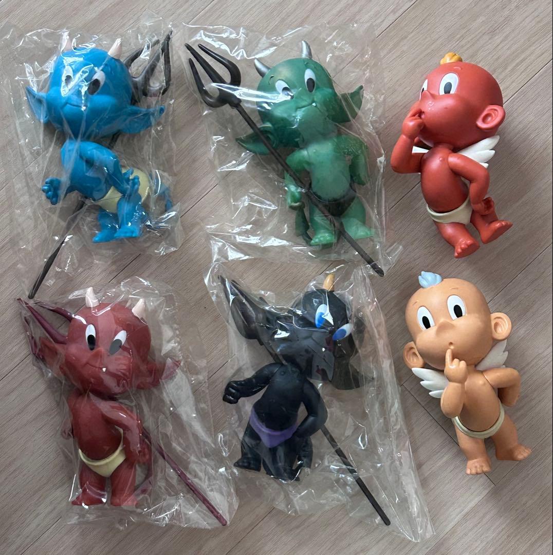 ソフビ デビル エンジェル まとめて