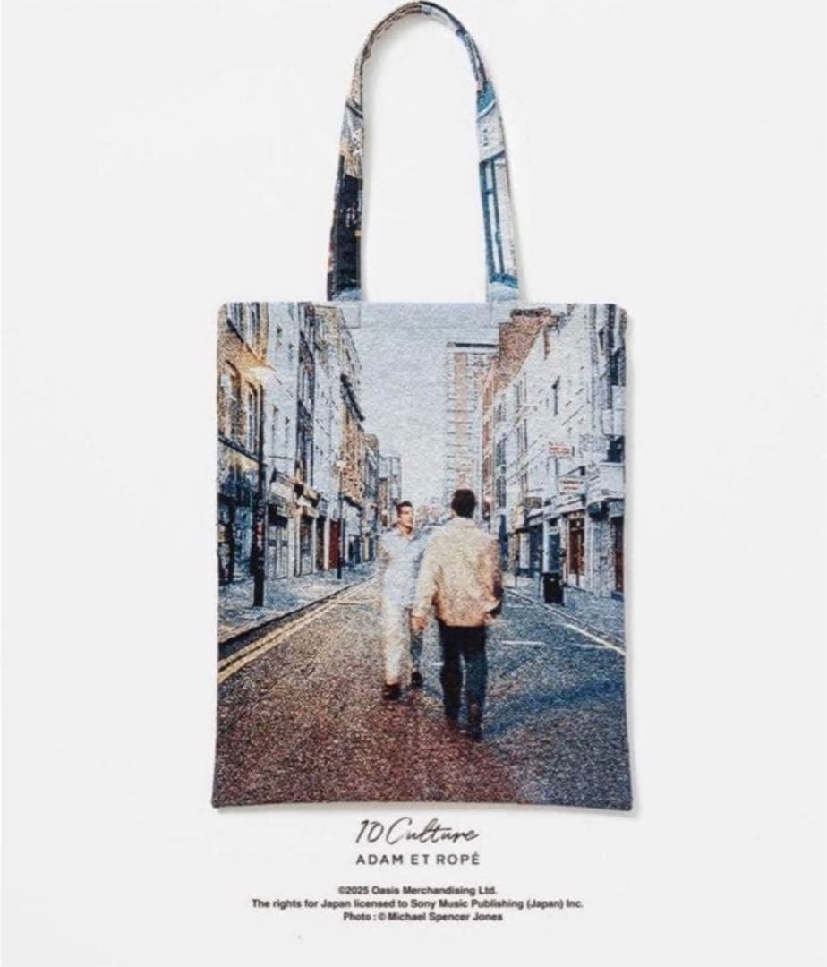 oasis Morning Glory Artwork Design トート