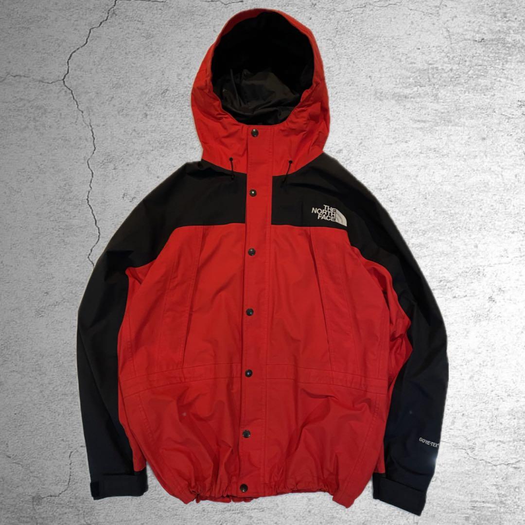 THE NORTH FACE マウンテンパーカー Lサイズ 赤黒