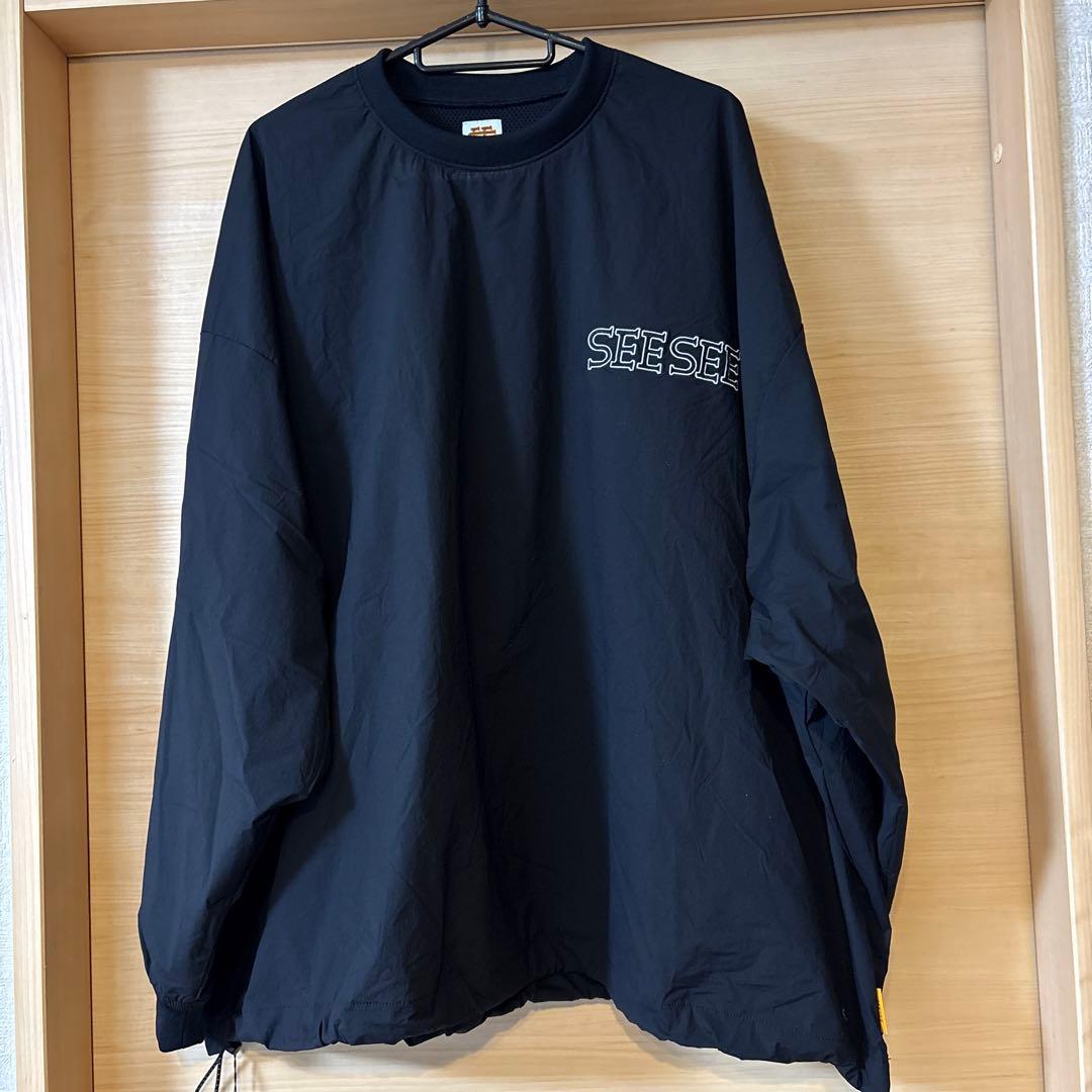 新品 SEESEE-9000 ブラック ナイロンジャケット ブラック