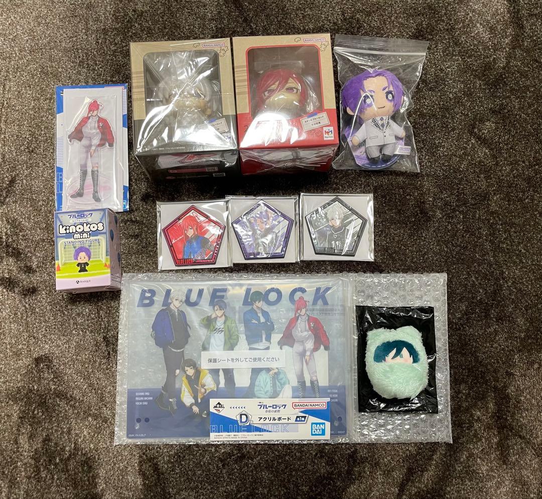 ブルーロック1番くじ　フィギュア　凪・玲王　ブルーロックるかっぷ