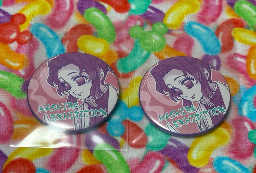 鬼滅の刃 柱展 エモーショナル缶バッジ 胡蝶しのぶ 30番 2点 - メルカリ