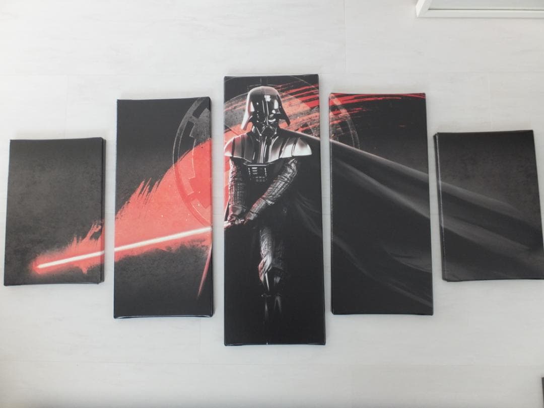 キャンバスアートセット　ダース・ベイダーver