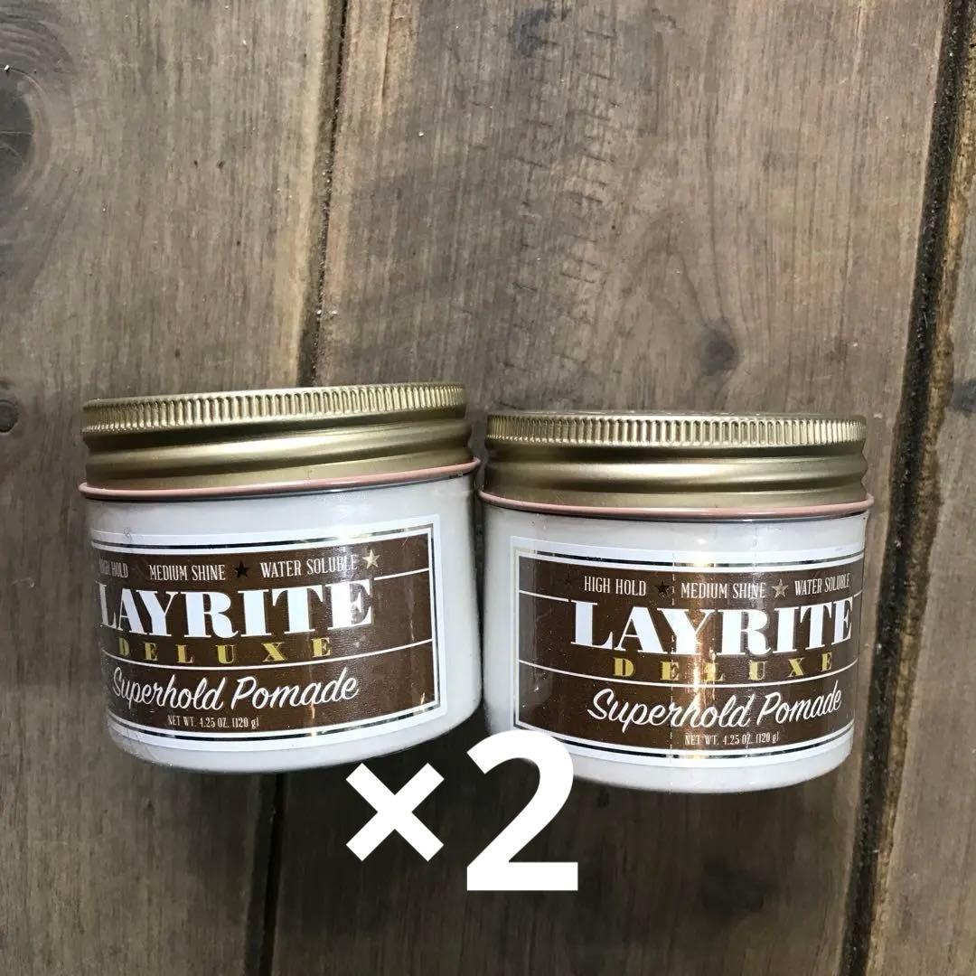 LAYRITE Superhold Pomade 4.25oz 4個セット