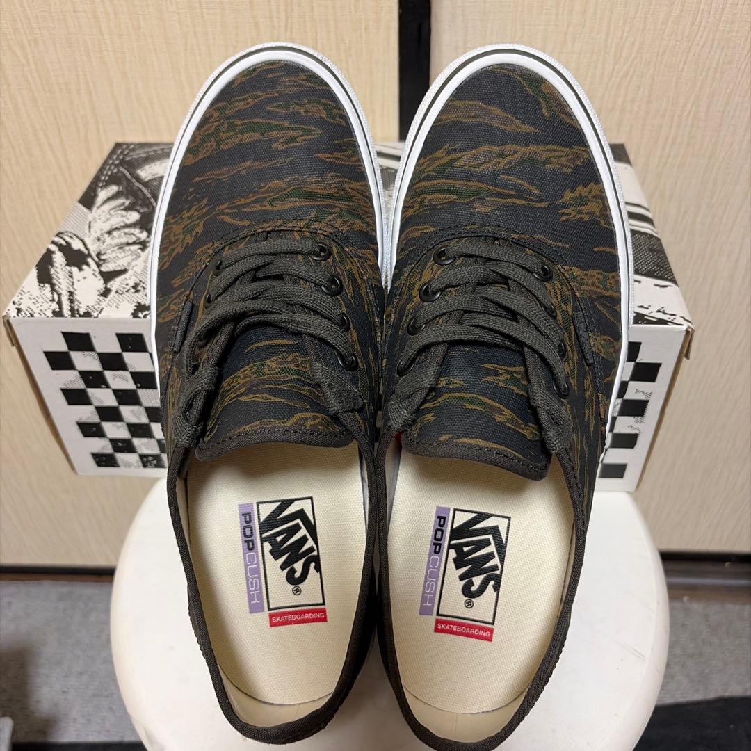 VANS SKATE AUTHENTIC タイガーカモ - メルカリ