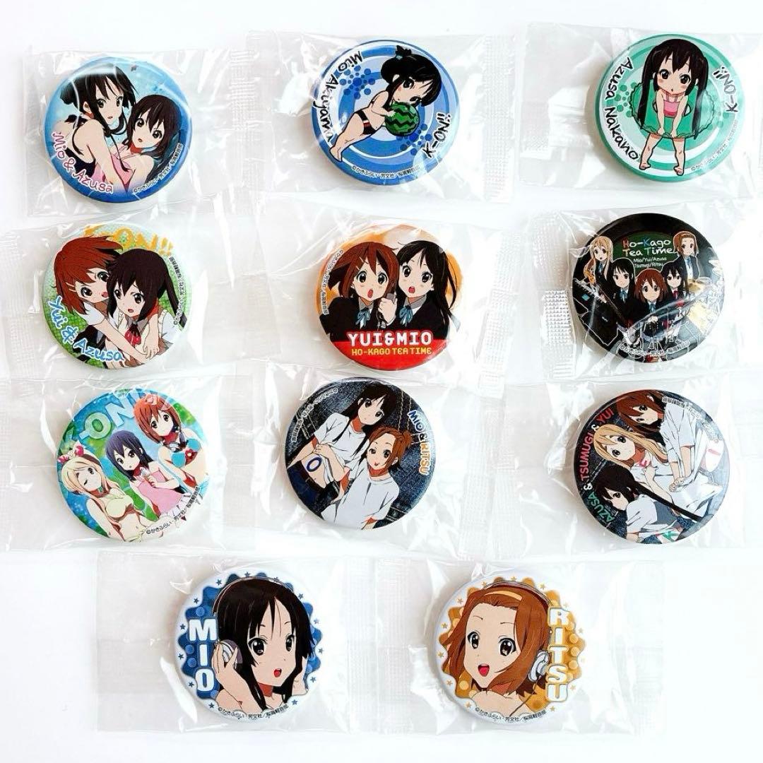 けいおん カンバッジラムネ 缶バッジ 11個