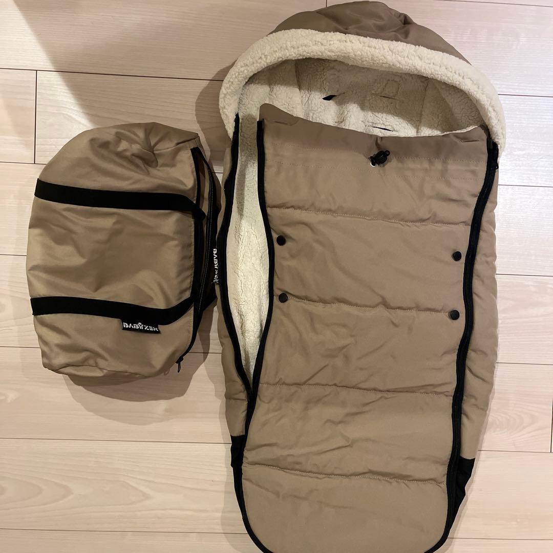 ベビーゼンフットマフ/ベージュ/ベビーカー防寒具 ベビーゼンフットマフ/ベージュ/ベビーカー防寒具