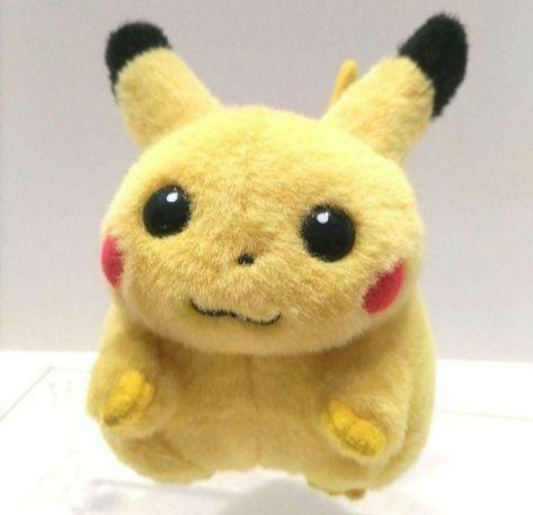 当時物 TOMY ポケモン ピカチュウ ぬいぐるみ おなかを押すとなくヨ