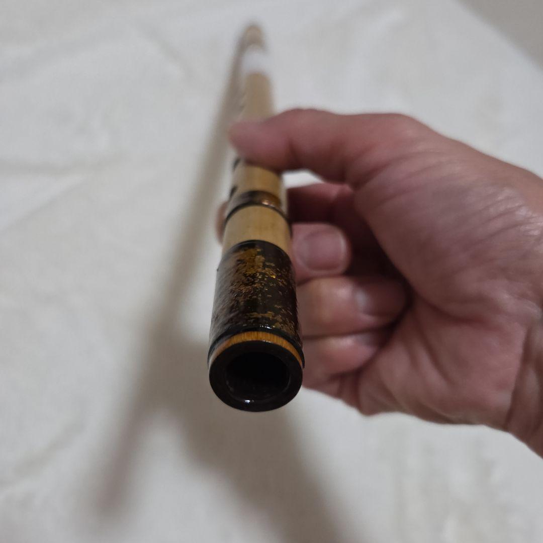 石見神楽を奏でる篠笛 父の手作り 石風 篠笛 7-b20