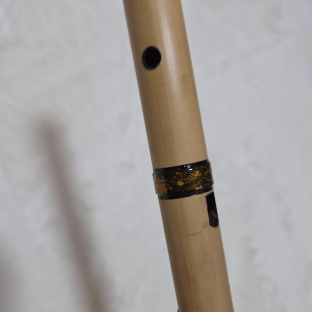 石見神楽を奏でる篠笛 父の手作り 石風 篠笛 7-b20