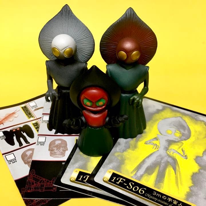 3体セット】3mの宇宙人「フラットウッズ・モンスター」【昭和を生きる