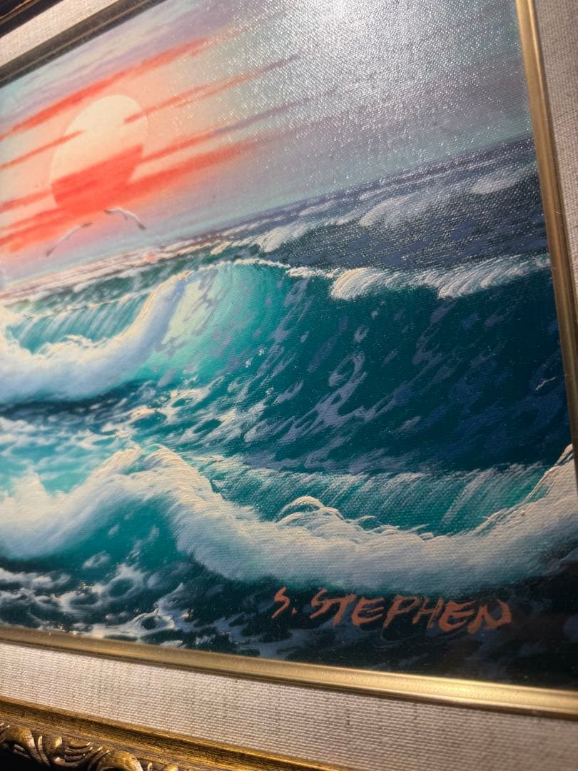 リアリズム Stephen Strand 【風景画】 肉筆油彩画