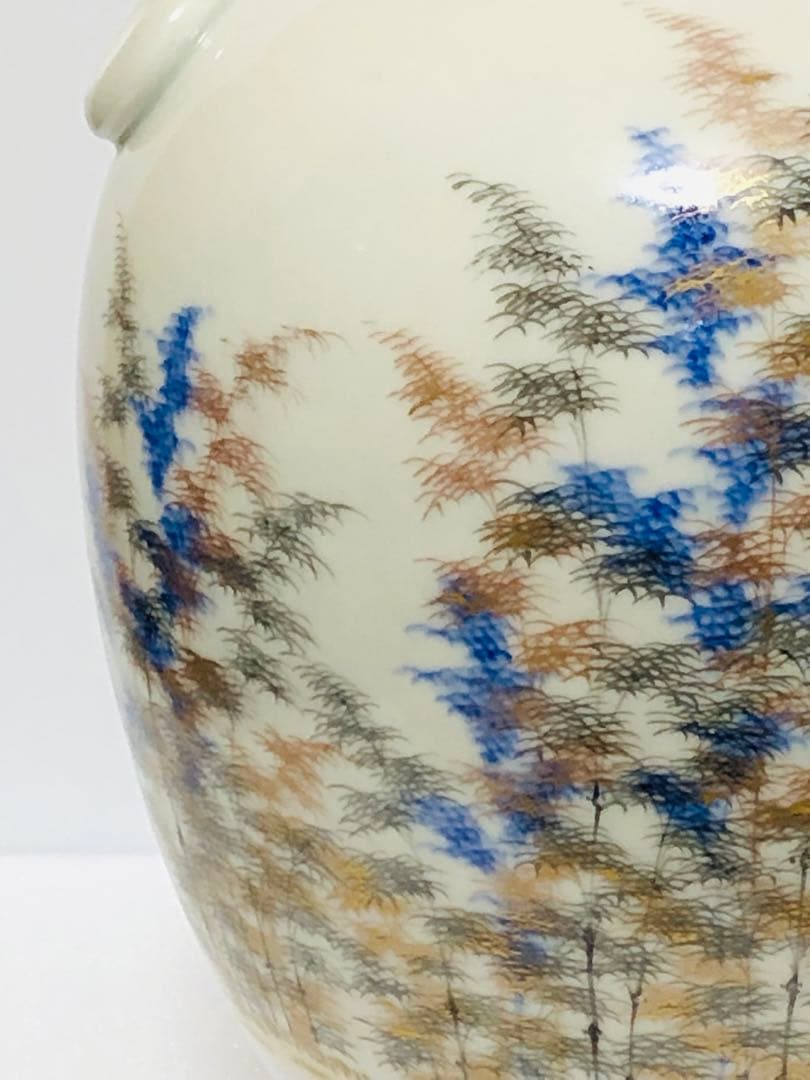 最終割引価格 明治 初期 有田焼 明治香蘭社 オールド香蘭社 色絵竹林文