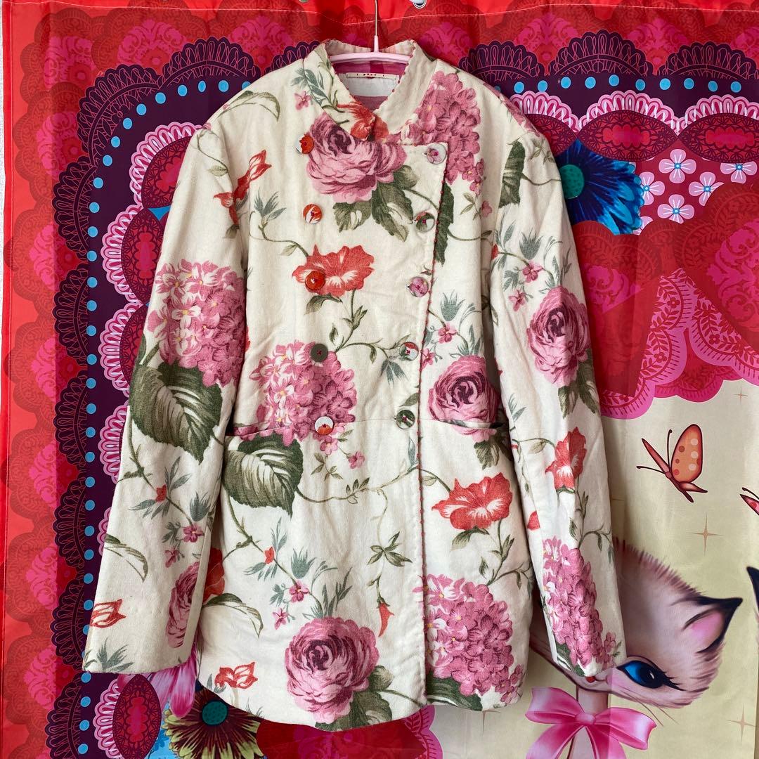 ペロ リバーシブル コート ジャケット