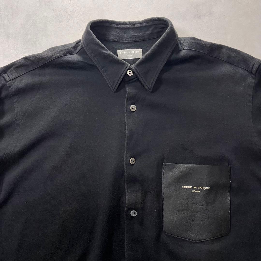 90s COMME des GARCONS レザーシャツ ギャルソン 田中オム - メルカリ