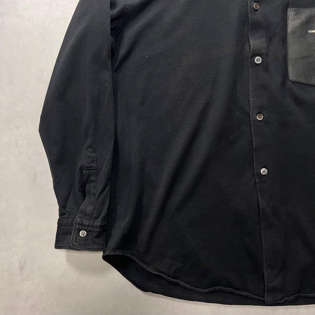 90s COMME des GARCONS レザーシャツ ギャルソン 田中オム - メルカリ