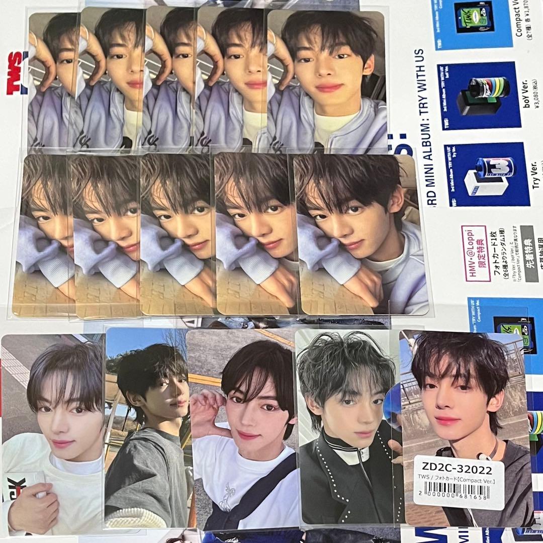 TWS TRY WITH US Compact ver. ハンジン 封入 トレカ - メルカリ