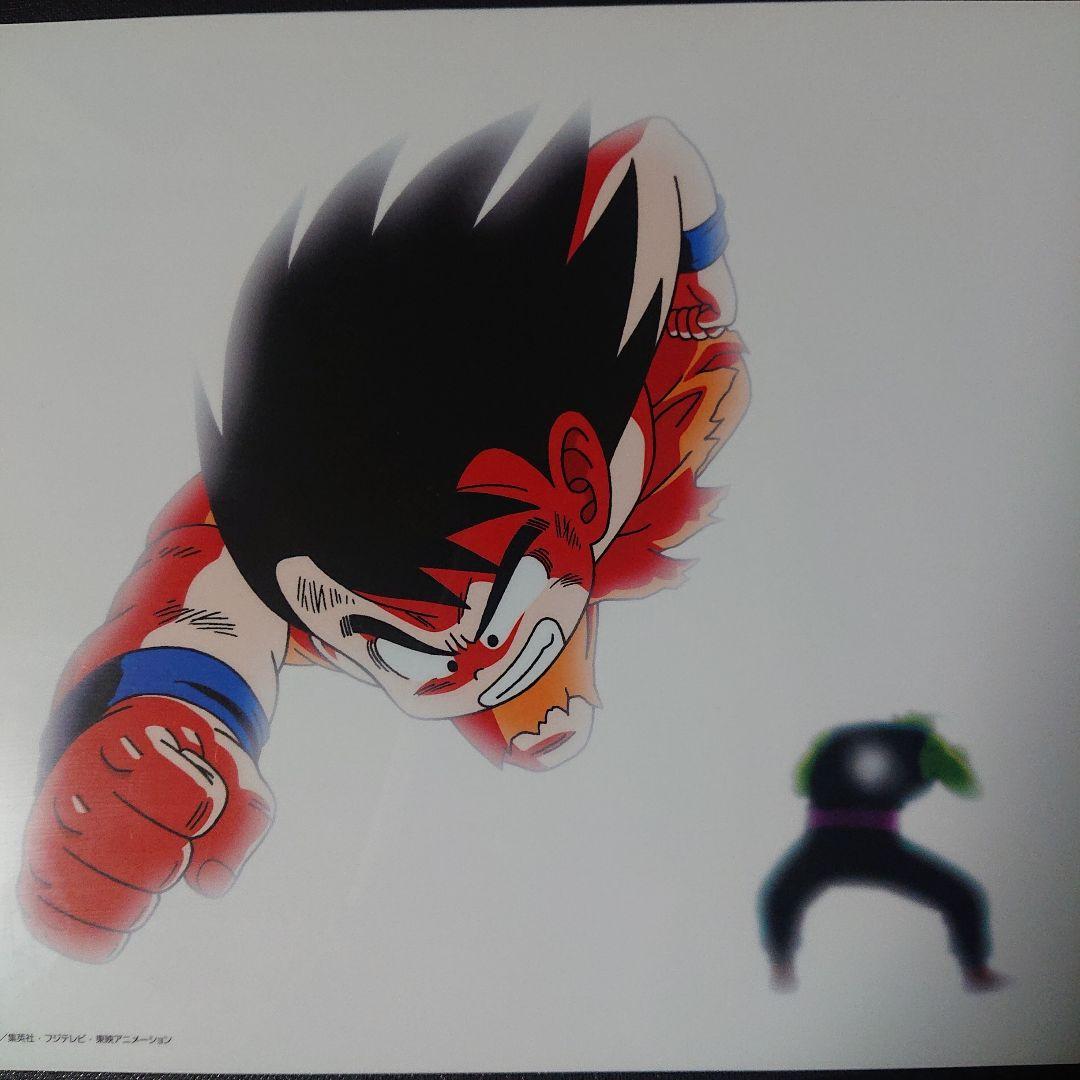 激レア】ドラゴンボール孫悟空VSピッコロ大魔王セル画アートシート鳥山明