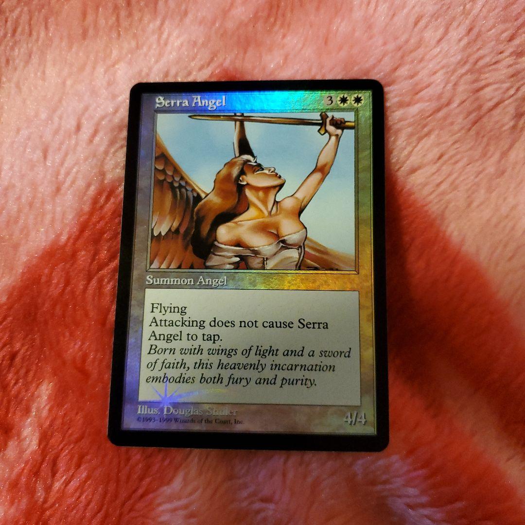 セラの天使 BOXプロモ FOIL 継ぎ目なし 英語 NM~NM- MTG - メルカリ