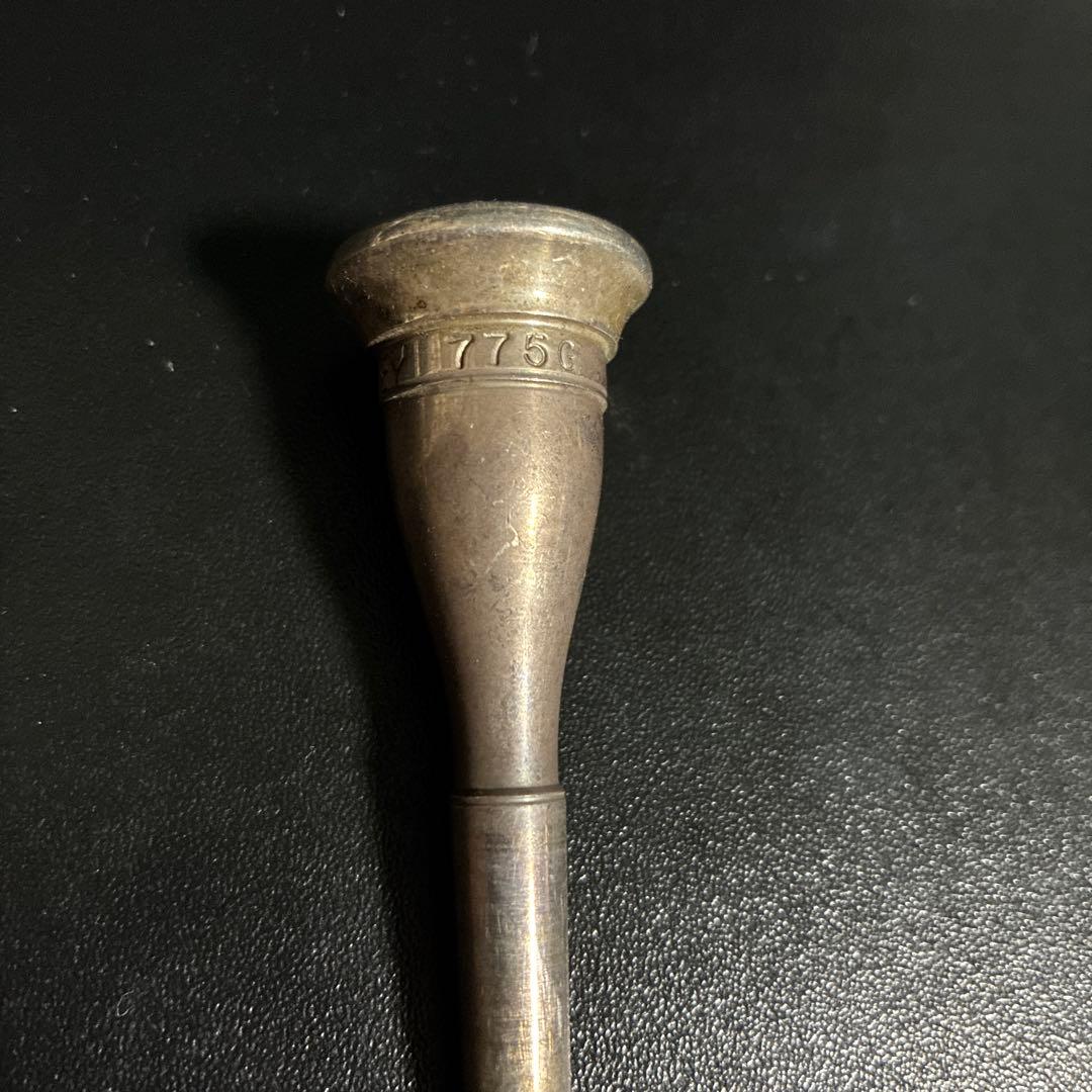 【希少】Laskey 775G ホルンマウスピース Laskey ( ラスキー ) 75E フレンチホルンマウスピース Eシリーズ 送料