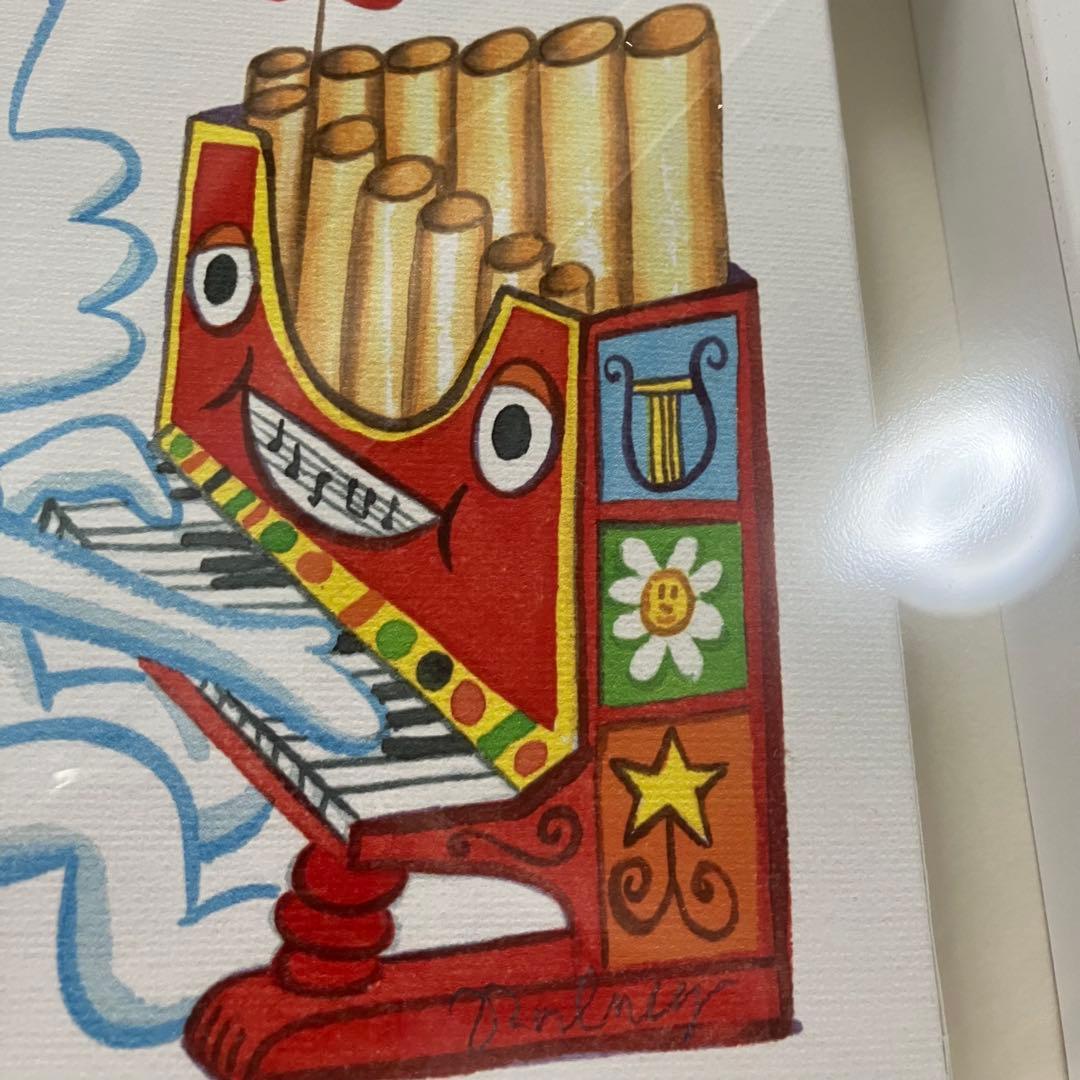 真作 ロドニーグリーンブラット 直筆サイン入り ジクレー版画 サンダー