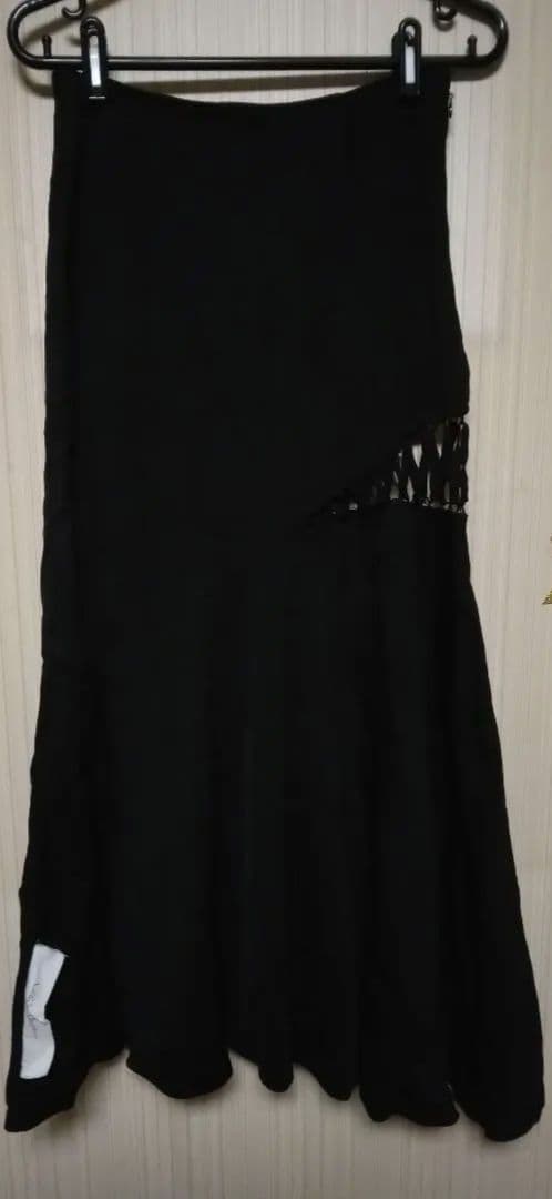 alice auaa ロングスカート 中古・古着通販】ALICE AUAA (アリスアウアア) デザイン フレアロング