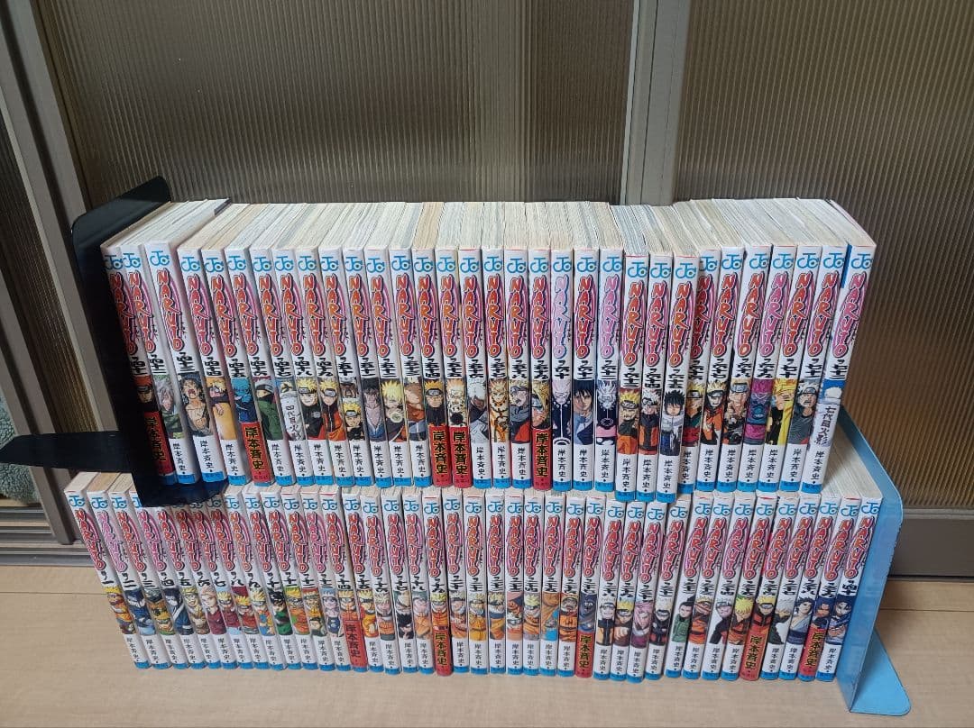 超絶美品 初版 帯付き NARUTO ナルト 全巻 全巻セット 送料無料 - メルカリ