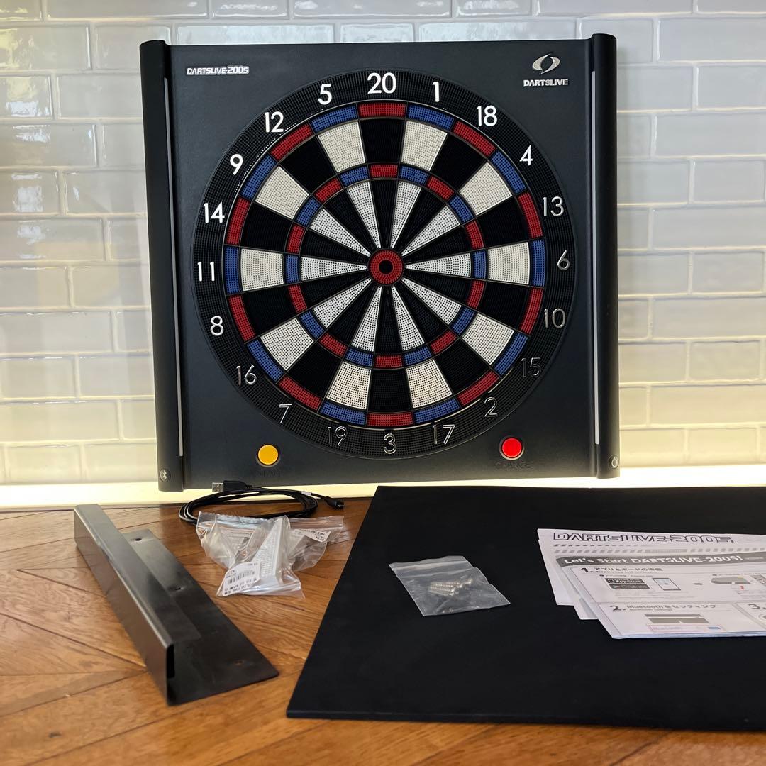 DARTSLIVE 200S ダーツボード セグメント交換済 オプション多数