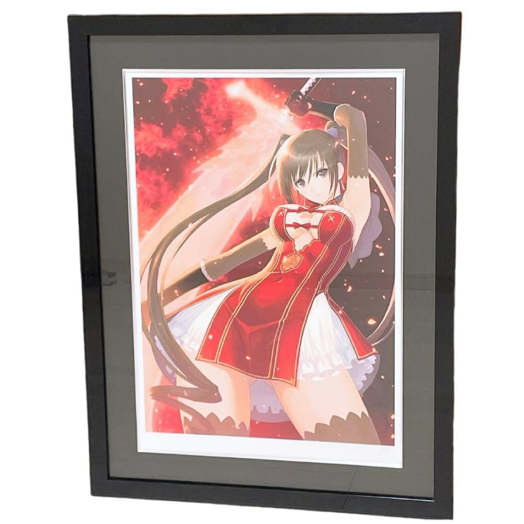 【シリアル４／６】紅蓮の炎舞　Tony版画　シャイニングシリーズ 2026年最新】版画 TONYの人気アイテム - メルカリ