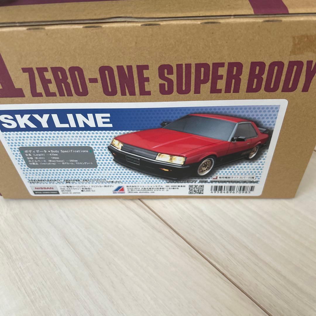 ABC ホビー 1/10日産スカイラインR30(前期型)ボディ 新品未走行品