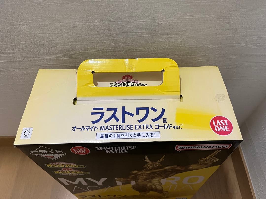 14 オールマイト　ラストワン　ゴールドver 中身未開封