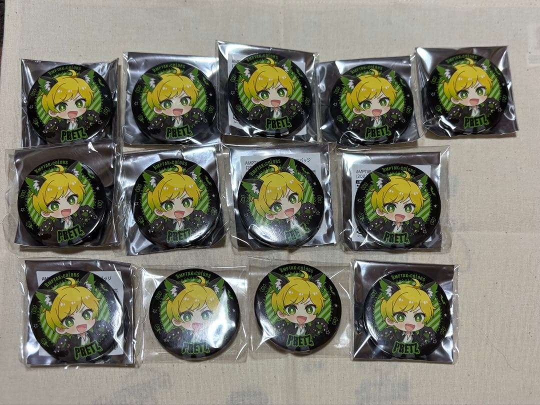 ぷりっつ 2023 Halloween 缶バッジ