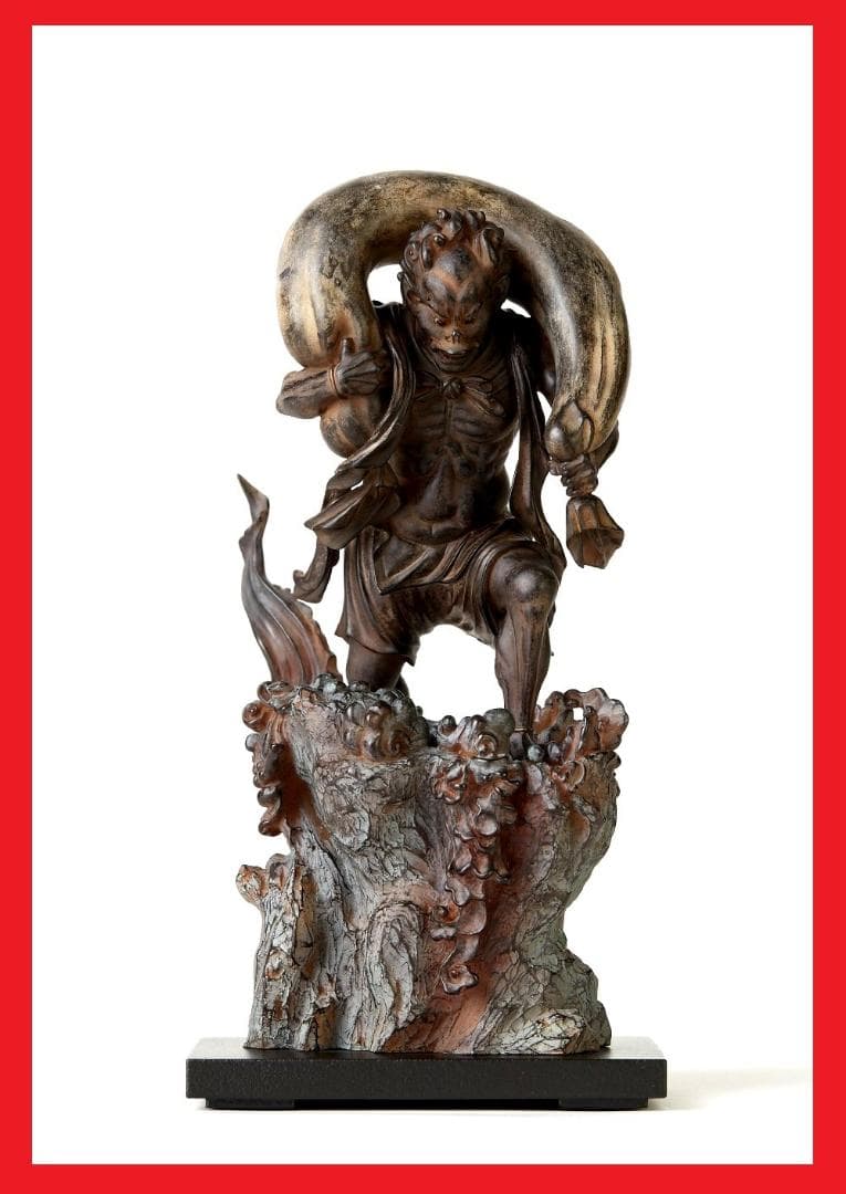 ★新品同様★イスム TanaCOCORO 掌 仏像 風神 真鍮★3