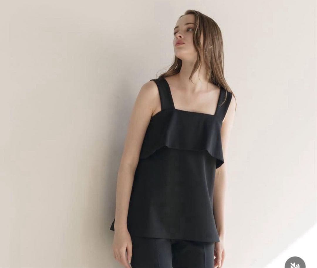 carla カーラ　ビラク　チューブトップス　黒