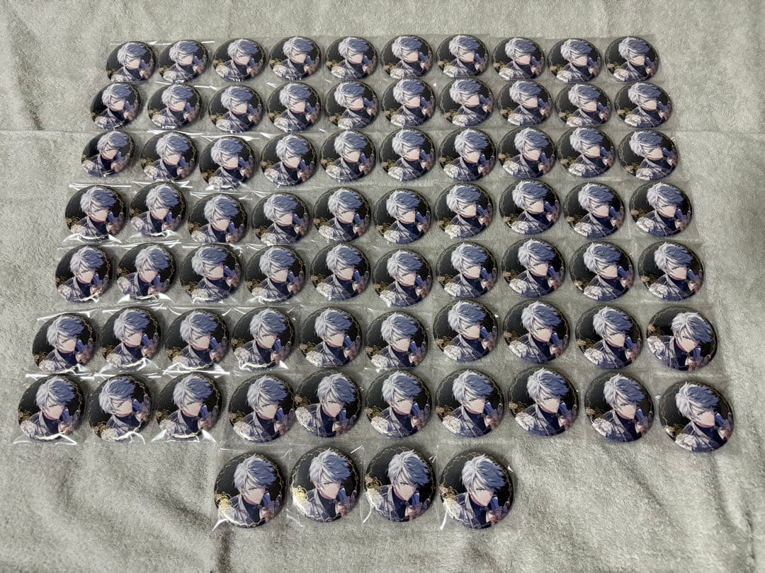 アイドリッシュセブン 八乙女楽 VALIANT 缶バッジ 74個セット 未使用 アイドリッシュセブン グループ記念日2024 缶バッジセット Re:vale