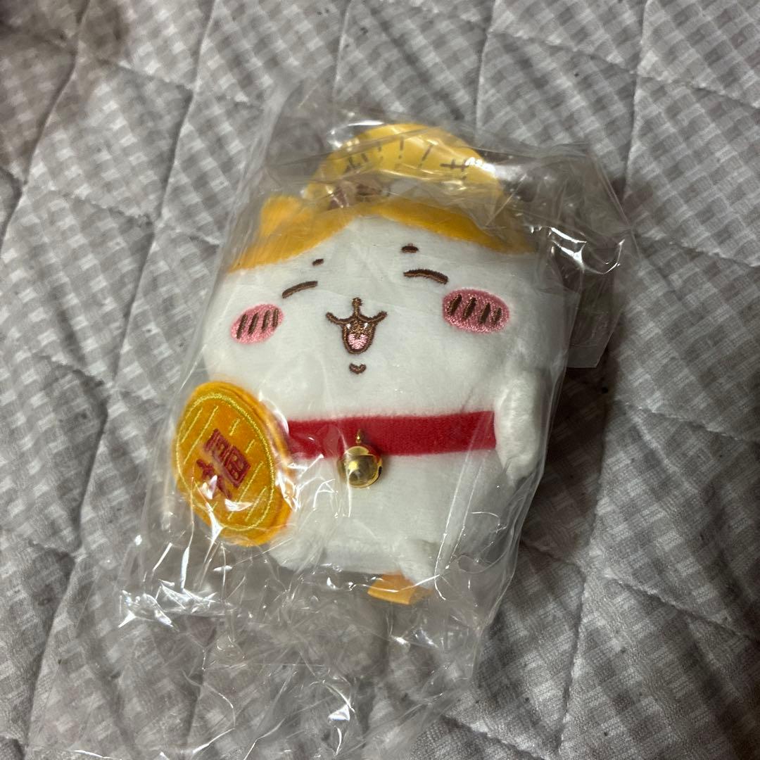 初期　ちいかわ 招福 ハチワレ マスコット 招き猫 ぬいぐるみ 新品 未開封