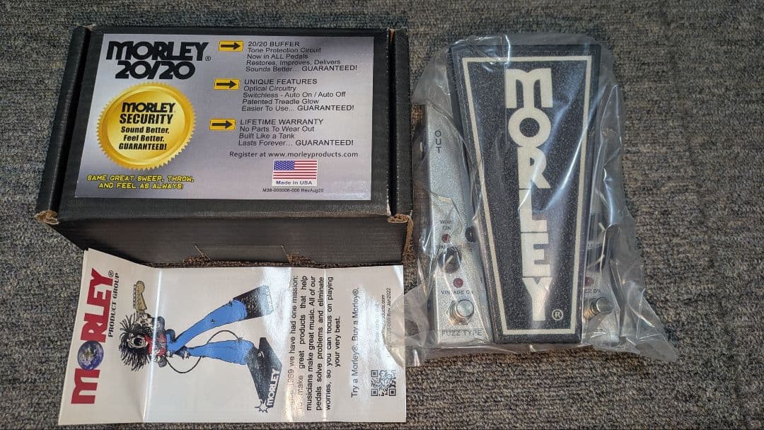 Morley 20/20 ワウ・ファズエフェクター Amazon | MORLEY 20/20 POWER FUZZ WAH (MTPFW) 20/20 (MINI)シリーズ