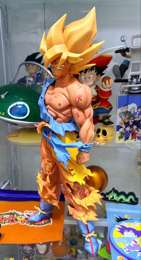 ドラゴンボールSMSP サイズ 伝説の超サイヤ人 孫悟空リペイント 二次元彩色2