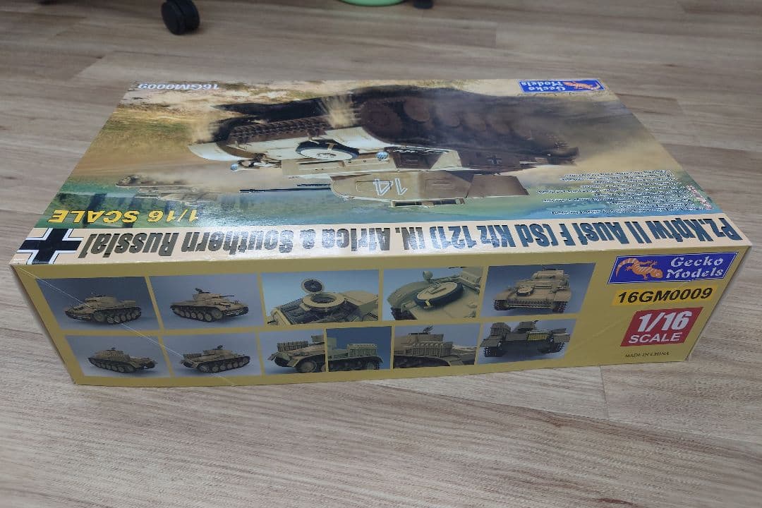 Pz.Kpfw II Ausf F (Sd Kfz 121) 1/16スケール - メルカリ