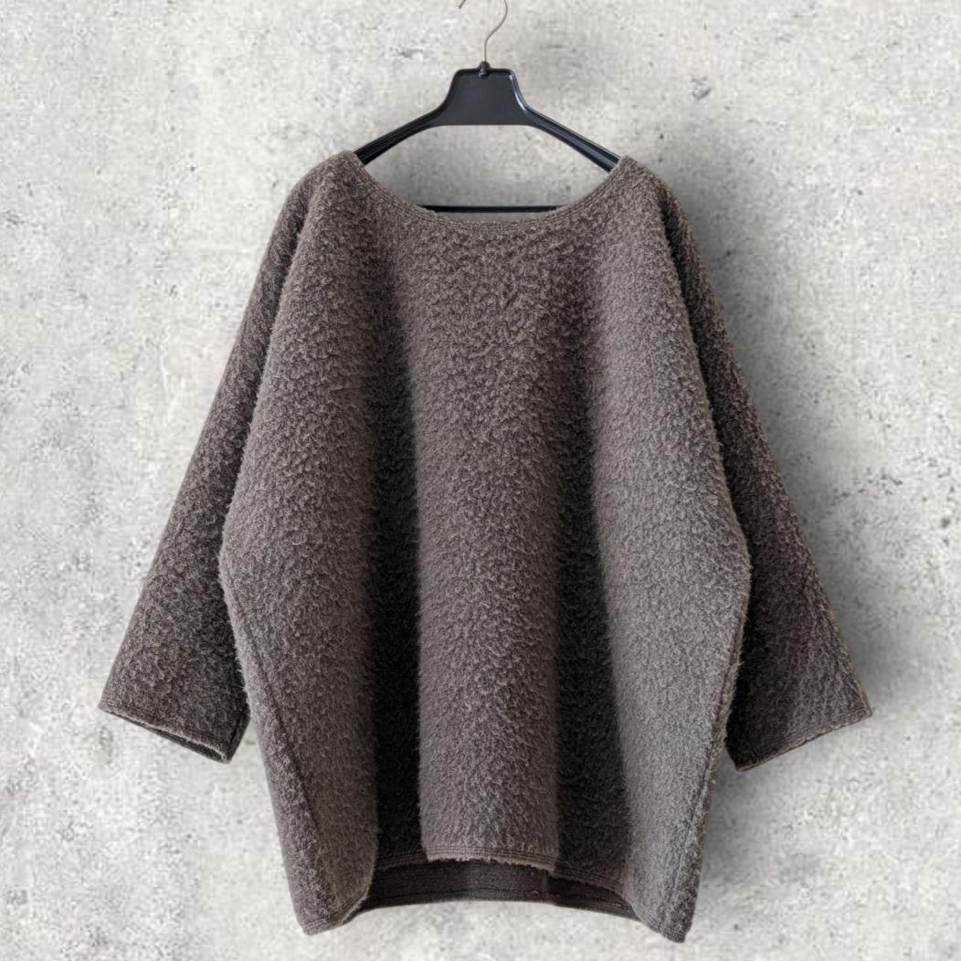 ヨーガンレール アルパカ ウール ニット プルオーバー M グレー系 長袖