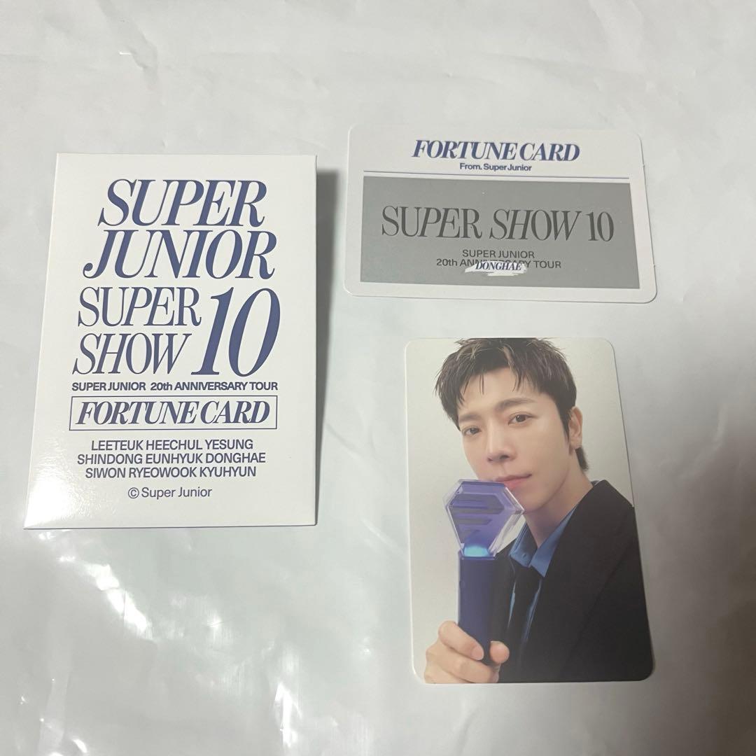 SUPER JUNIOR FORTUNE CARD SUPER SHOW 10 - メルカリ