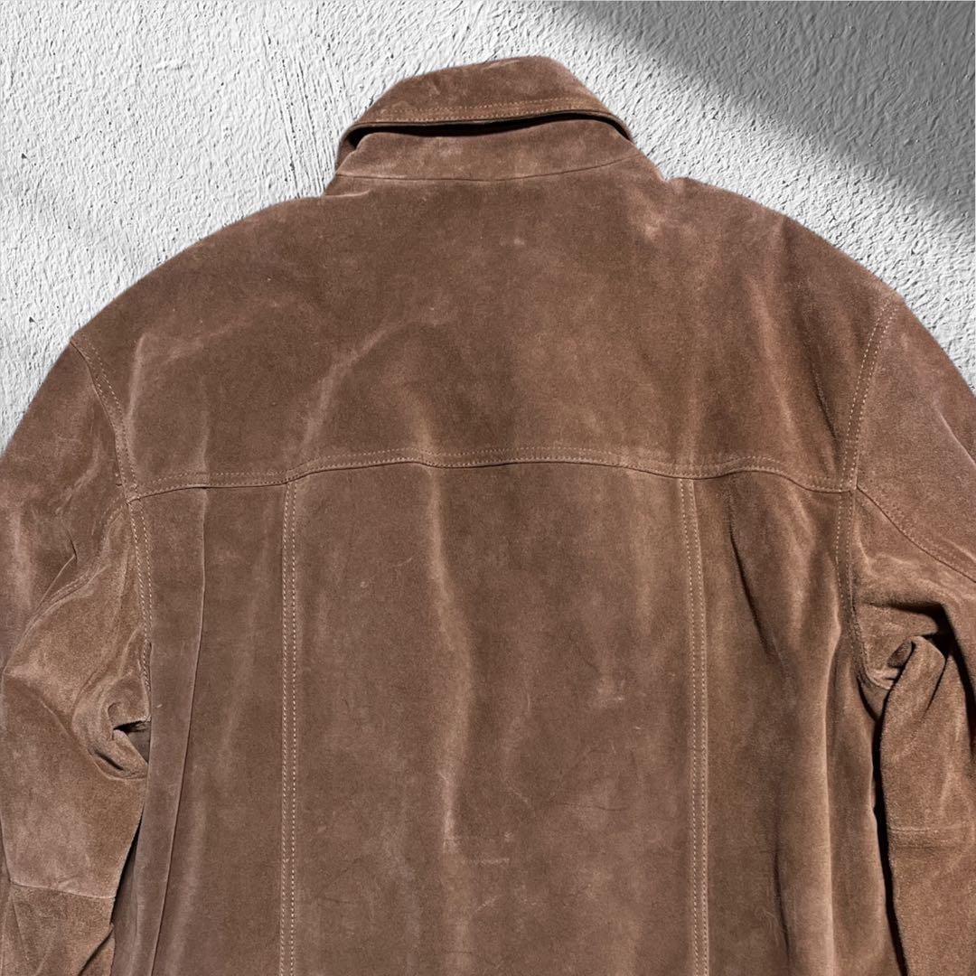 L.L.BEAN エルエルビーン スウェード レザー トラッカージャケット M